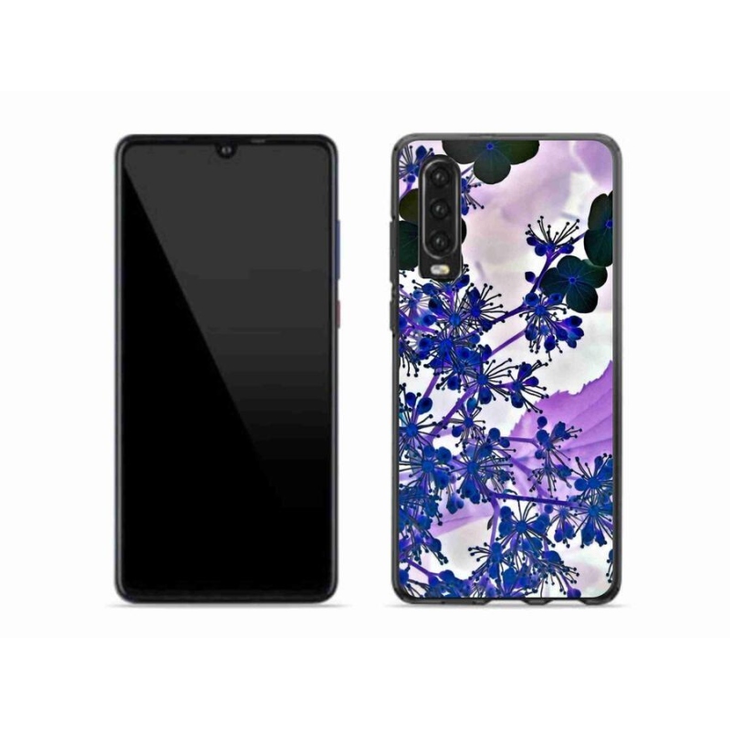 Gélový kryt mmCase na mobil Huawei P30 - kvet hortenzie