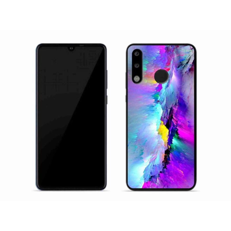 Gélový kryt mmCase na mobil Huawei P30 Lite - abstrakt