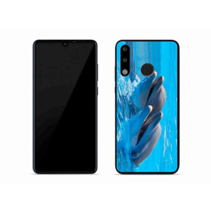 Gélový kryt mmCase na mobil Huawei P30 Lite - delfíny