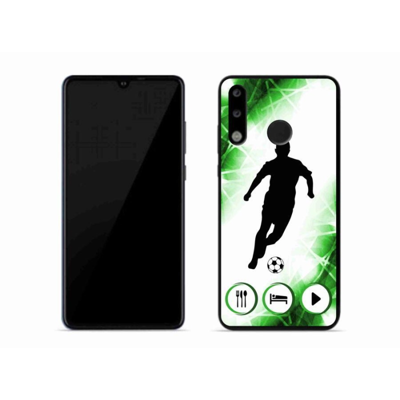 Gélový kryt mmCase na mobil Huawei P30 Lite - futbalista