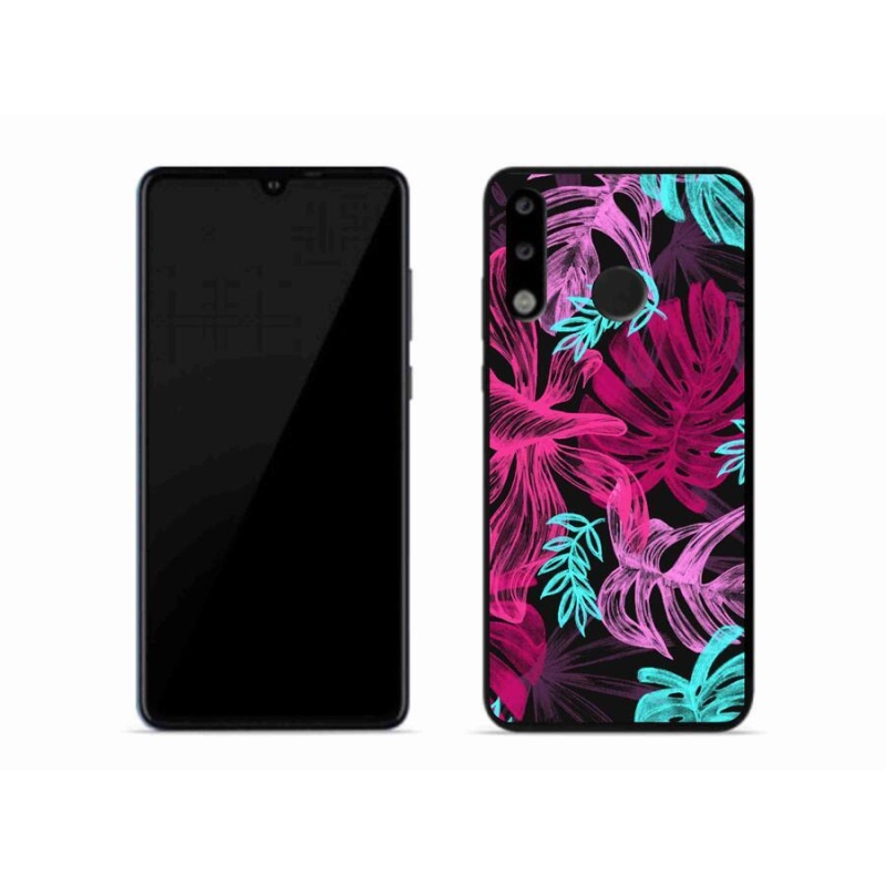 Gélový kryt mmCase na mobil Huawei P30 Lite - kvety 1