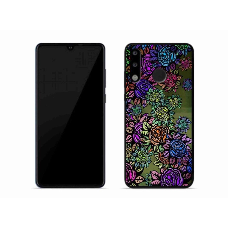 Gélový kryt mmCase na mobil Huawei P30 Lite - kvety 6