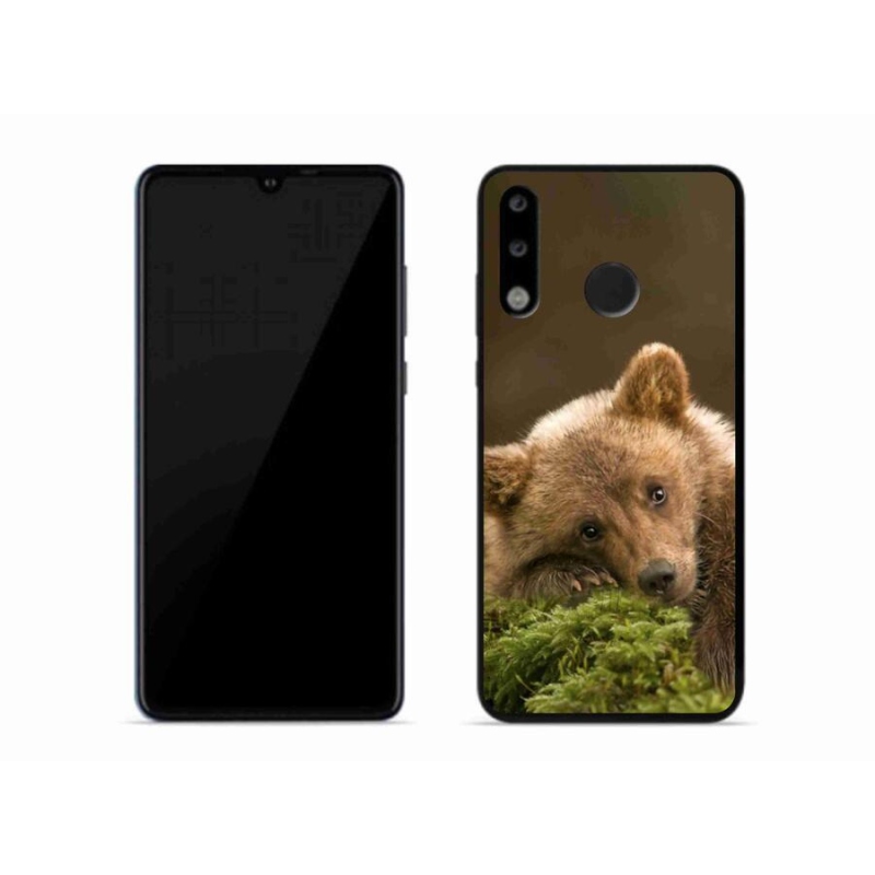 Gélový kryt mmCase na mobil Huawei P30 Lite - medveď