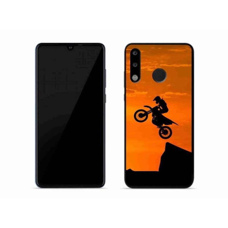 Gélový kryt mmCase na mobil Huawei P30 Lite - motocross