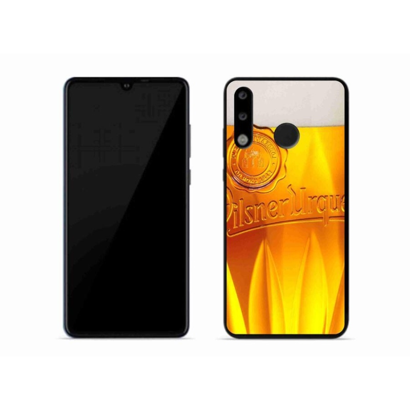 Gélový kryt mmCase na mobil Huawei P30 Lite - pivo