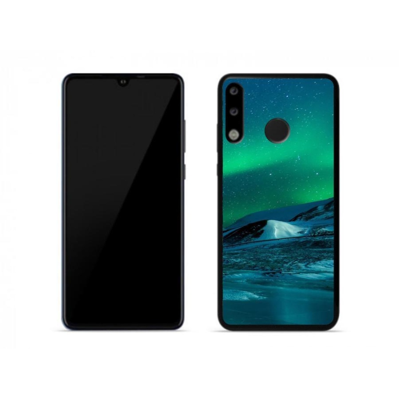 Gélový kryt mmCase na mobil Huawei P30 Lite - polárna žiara