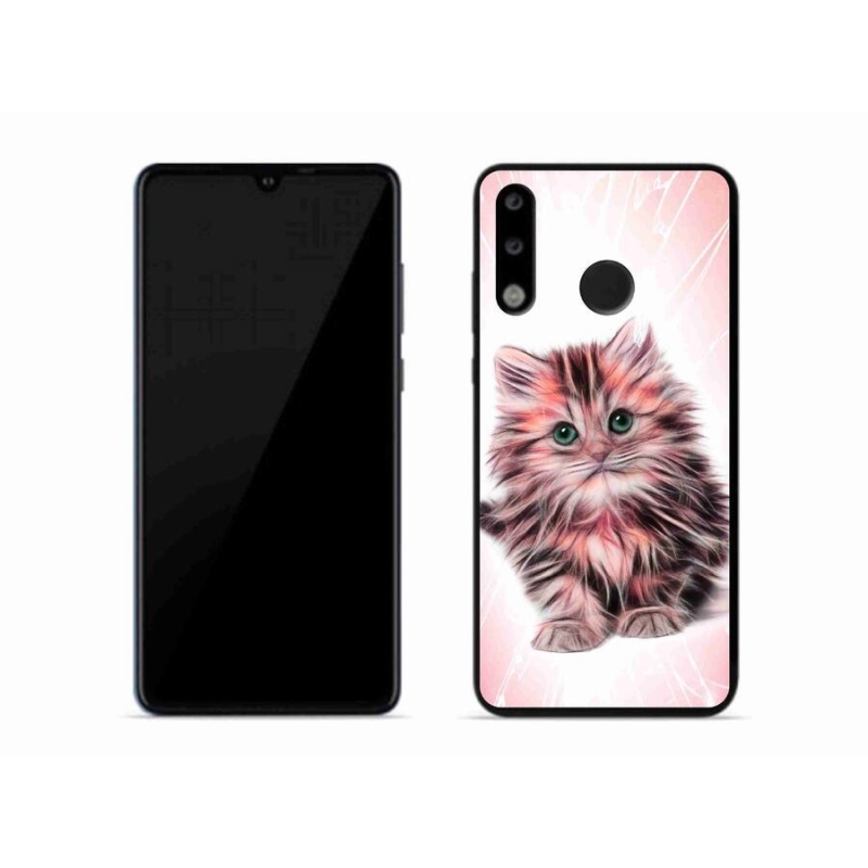 Gélový kryt mmCase na mobil Huawei P30 Lite - roztomilé mačiatko