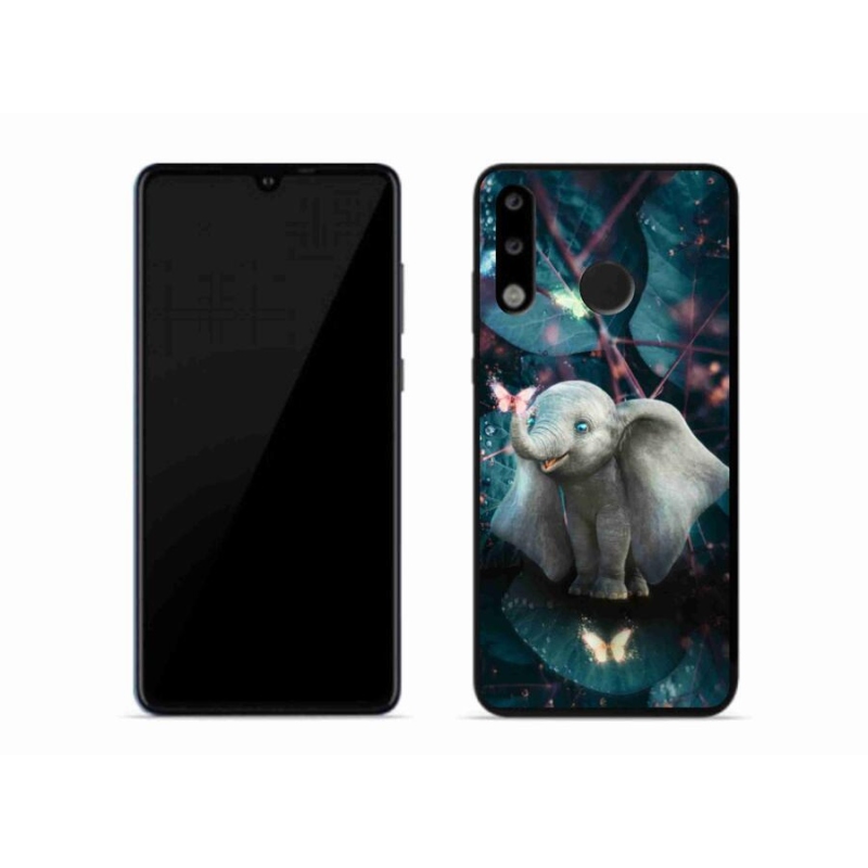 Gélový kryt mmCase na mobil Huawei P30 Lite - roztomilý slon