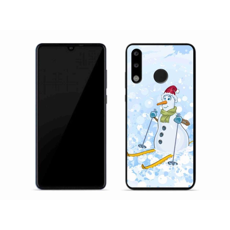 Gélový kryt mmCase na mobil Huawei P30 Lite - snehuliak