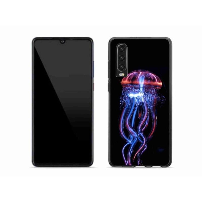 Gélový kryt mmCase na mobil Huawei P30 - medúza