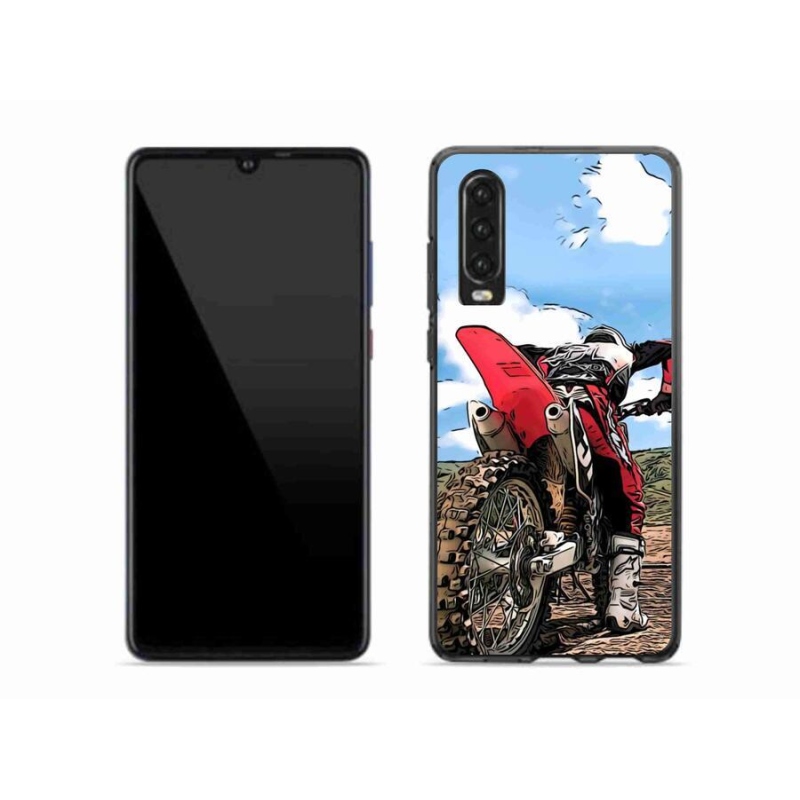 Gélový kryt mmCase na mobil Huawei P30 - moto