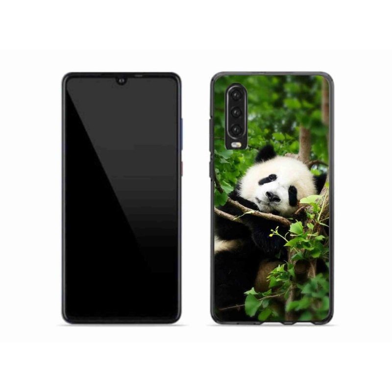 Gélový kryt mmCase na mobil Huawei P30 - panda