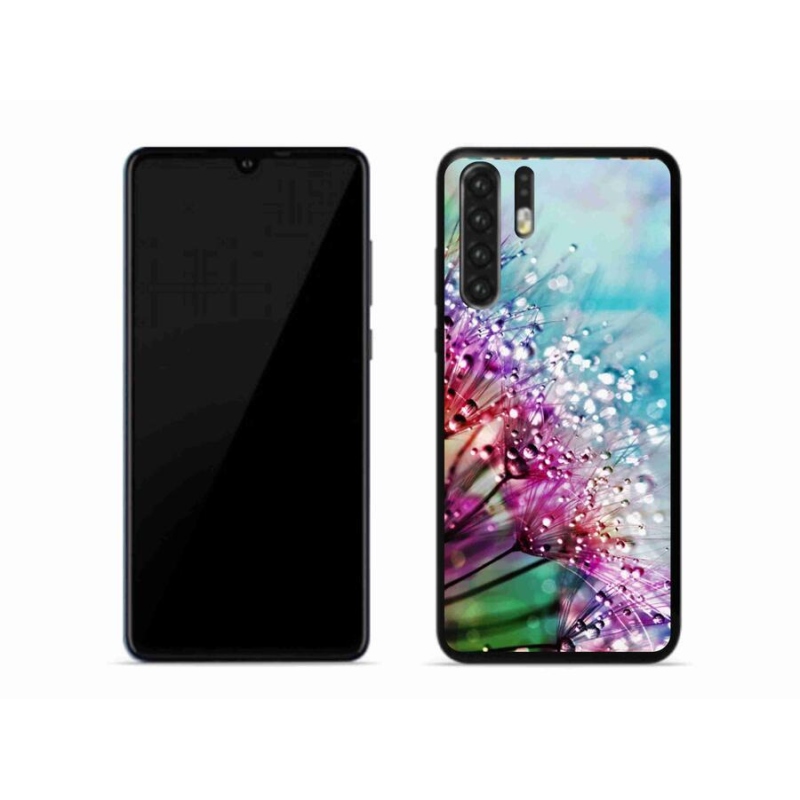 Gélový kryt mmCase na mobil Huawei P30 Pro - farebné kvety