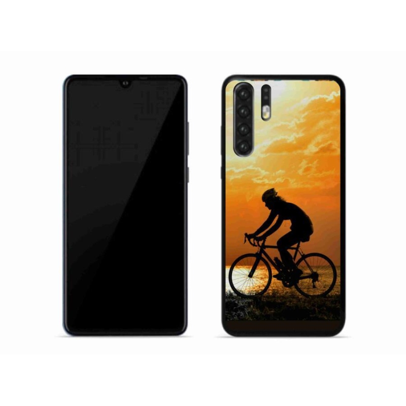 Gélový kryt mmCase na mobil Huawei P30 Pro - cyklovýlety