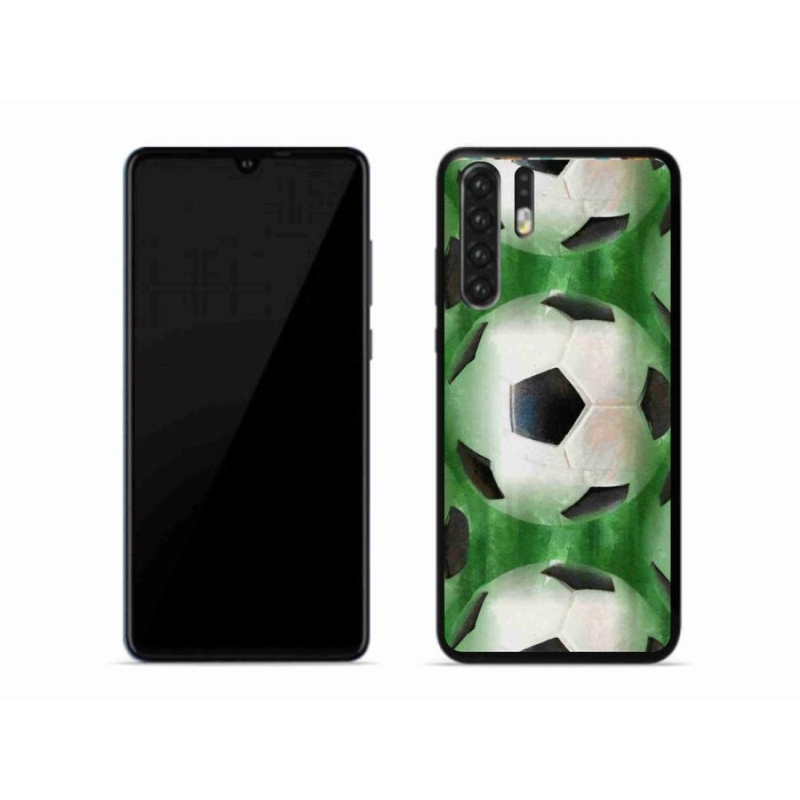 Gélový kryt mmCase na mobil Huawei P30 Pro - futbalová lopta