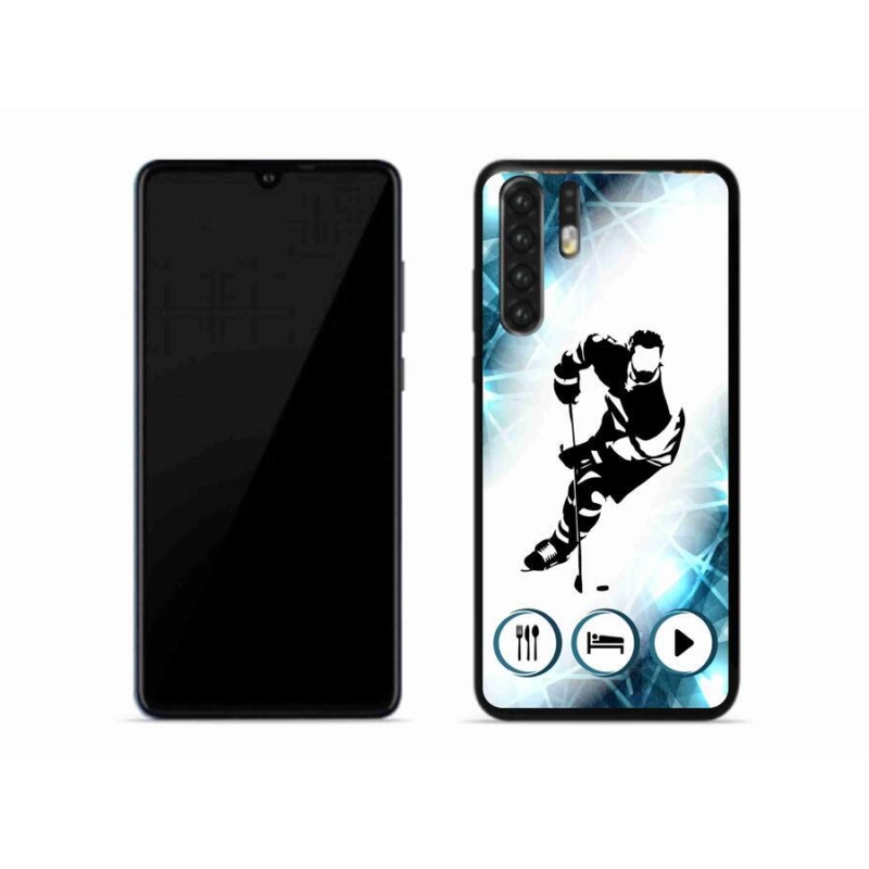 Gélový kryt mmCase na mobil Huawei P30 Pro - hokej 1