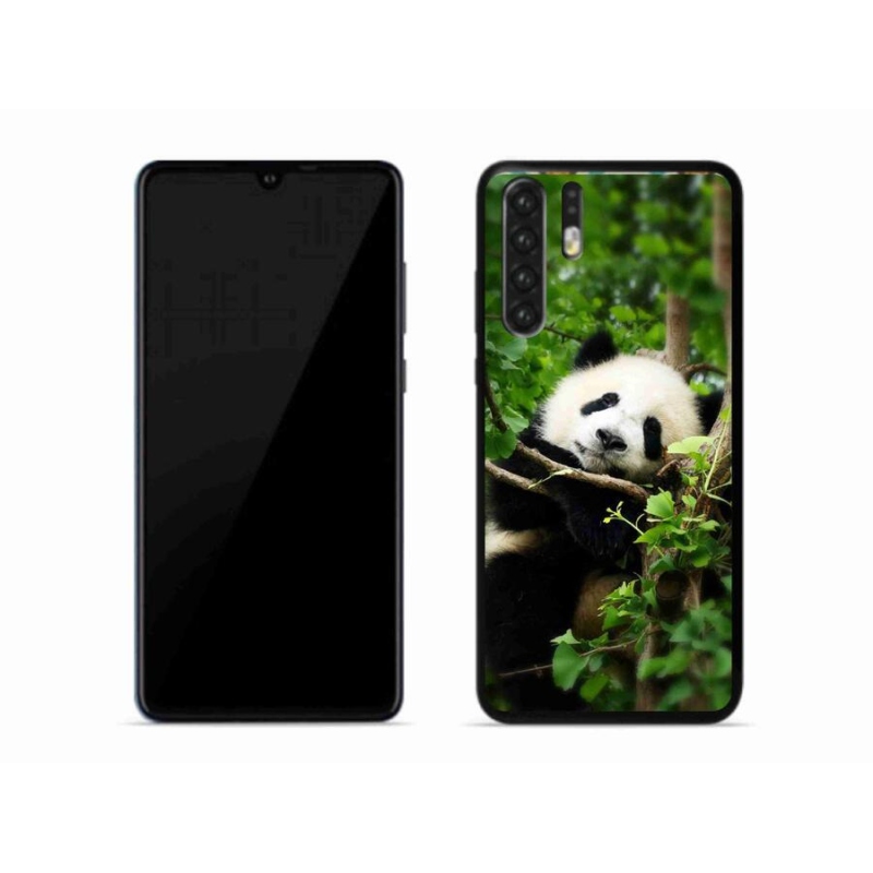 Gélový kryt mmCase na mobil Huawei P30 Pro - panda