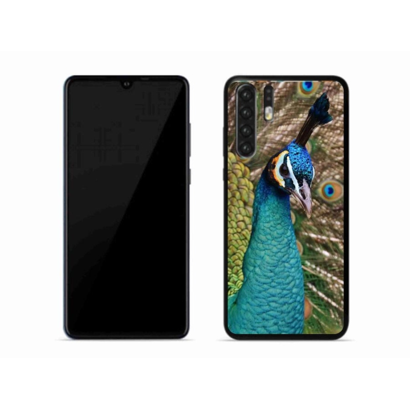 Gélový kryt mmCase na mobil Huawei P30 Pro - páv