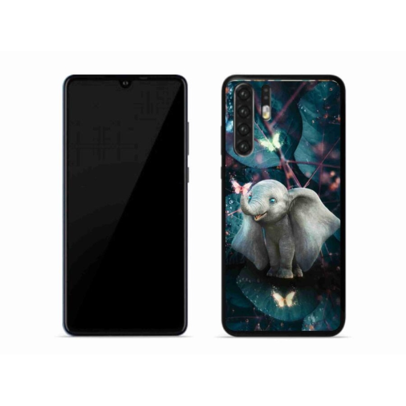 Gélový kryt mmCase na mobil Huawei P30 Pro - roztomilý slon