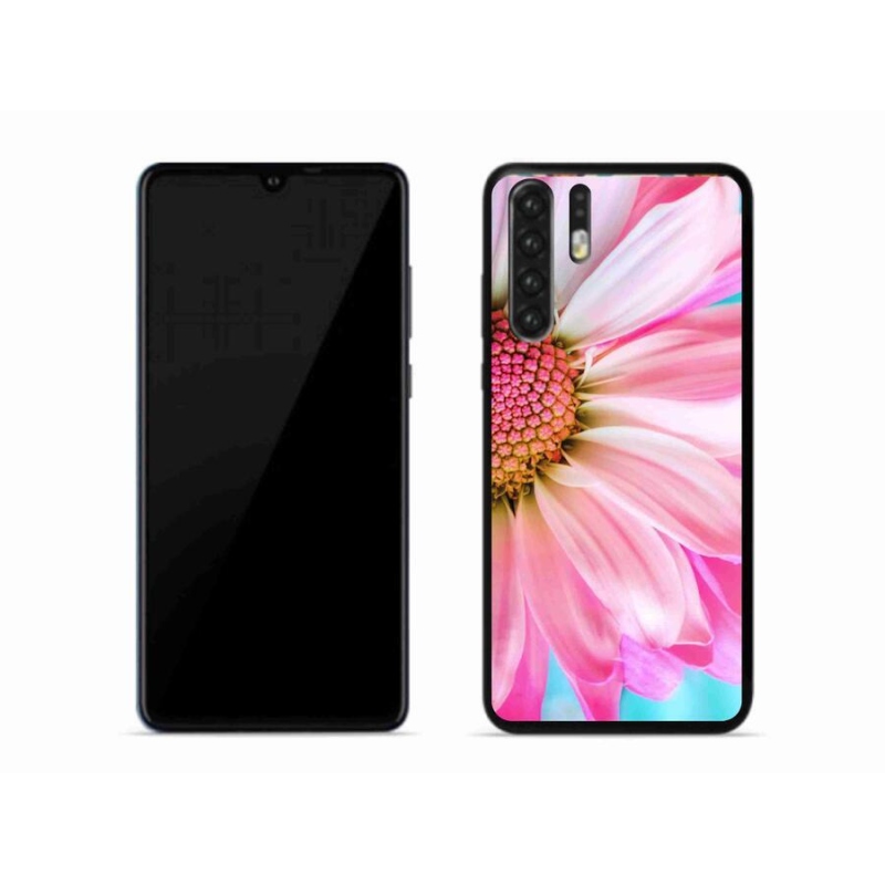 Gélový kryt mmCase na mobil Huawei P30 Pro - ružová kvetina