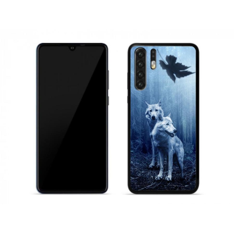 Gélový kryt mmCase na mobil Huawei P30 Pro - vlci v lese