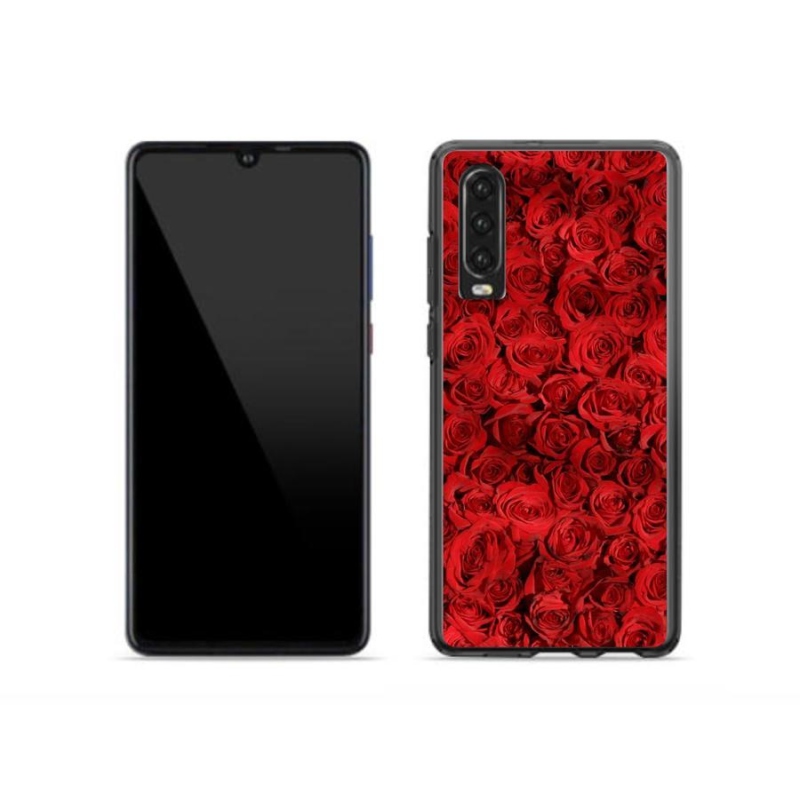 Gélový kryt mmCase na mobil Huawei P30 - ruža