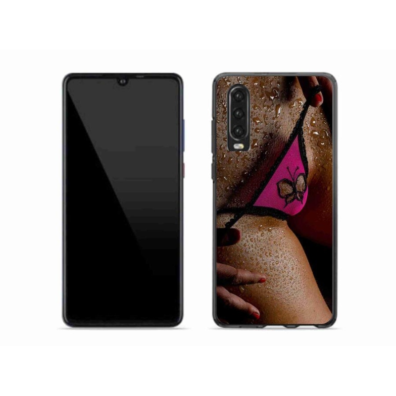 Gélový kryt mmCase na mobil Huawei P30 - sexy žena