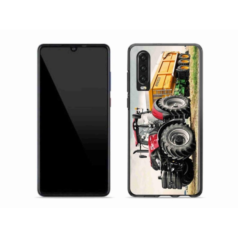 Gélový kryt mmCase na mobil Huawei P30 - traktor 3