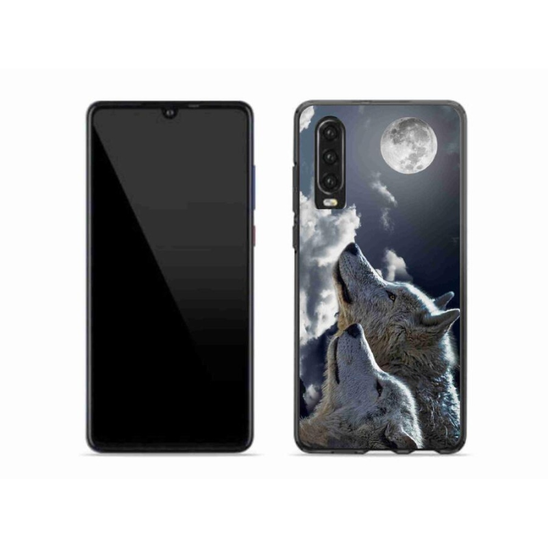 Gélový kryt mmCase na mobil Huawei P30 - vlci