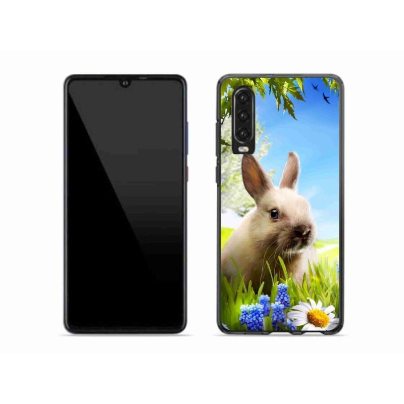 Gélový kryt mmCase na mobil Huawei P30 - zajačik