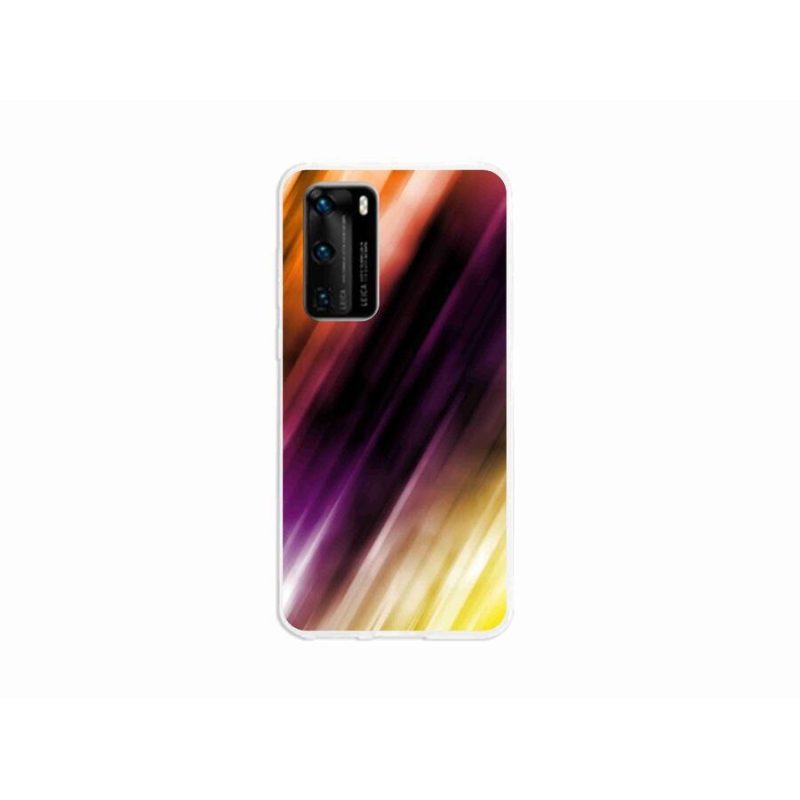 Gélový kryt mmCase na mobil Huawei P40 - abstraktné vzor 5