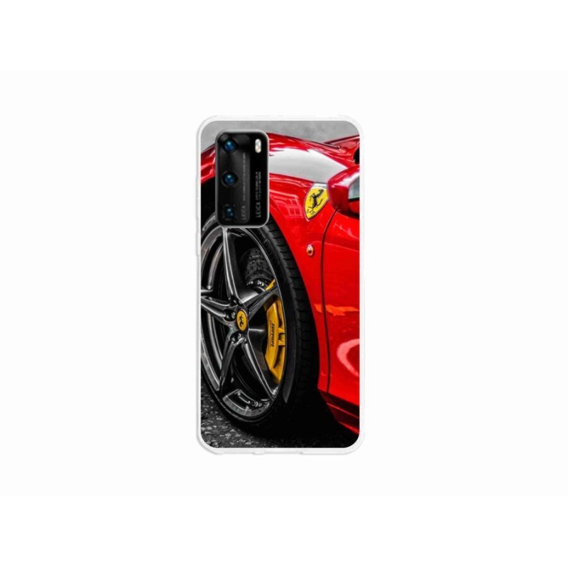 Gélový kryt mmCase na mobil Huawei P40 - auto 1