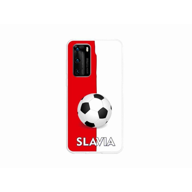 Gélový kryt mmCase na mobil Huawei P40 - futbal 2