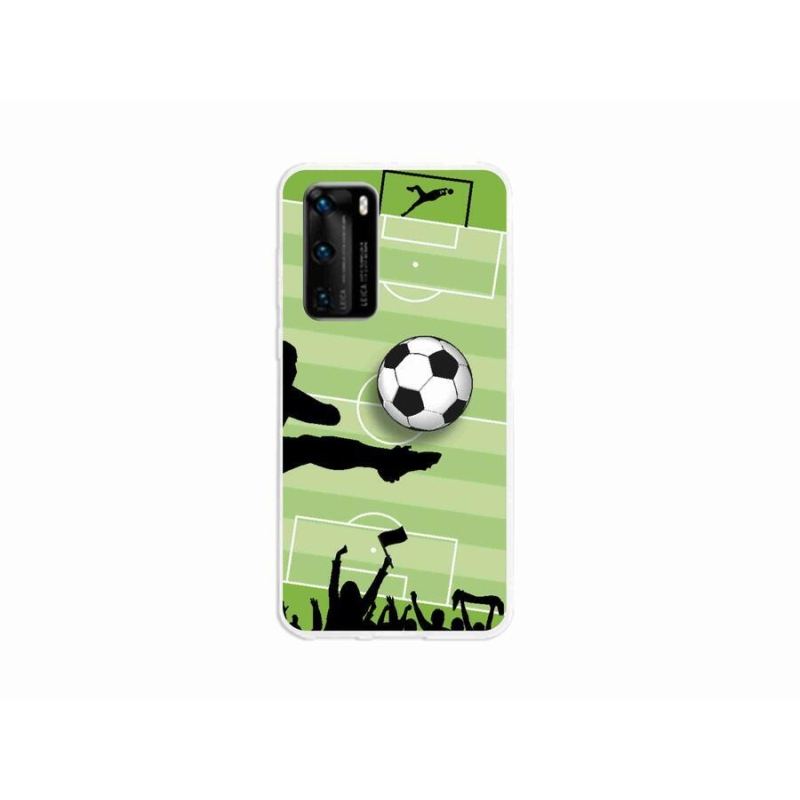 Gélový kryt mmCase na mobil Huawei P40 - futbal 3