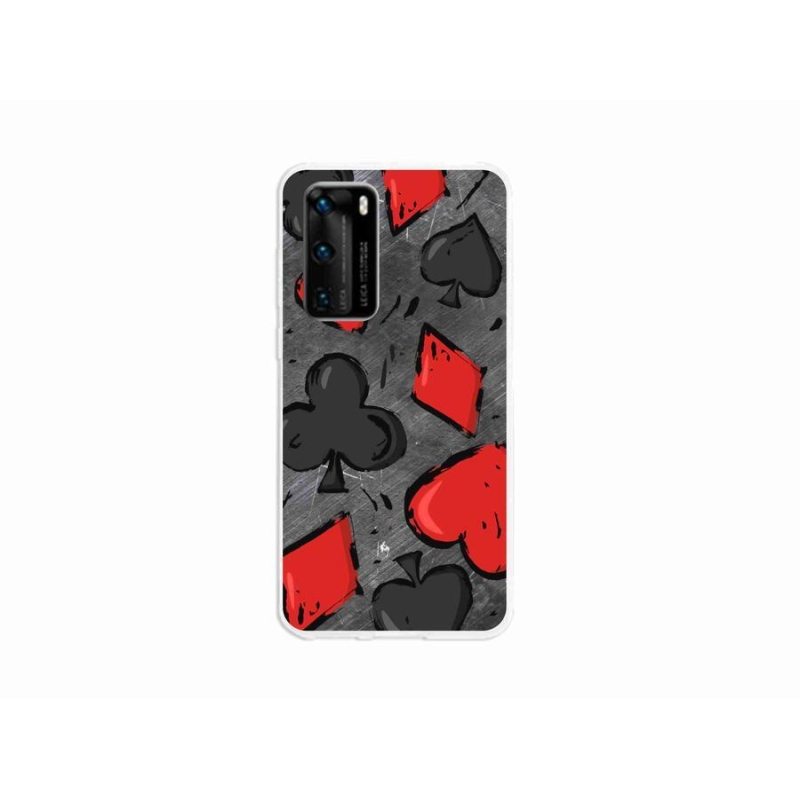 Gélový kryt mmCase na mobil Huawei P40 - karta 1