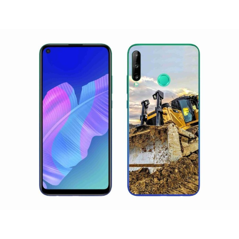 Gelový kryt mmCase na mobil Huawei P40 Lite E - bagr