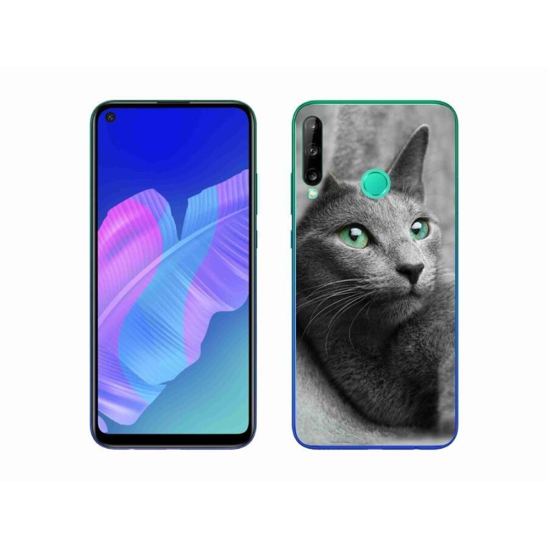 Gelový kryt mmCase na mobil Huawei P40 Lite E - kočka 2