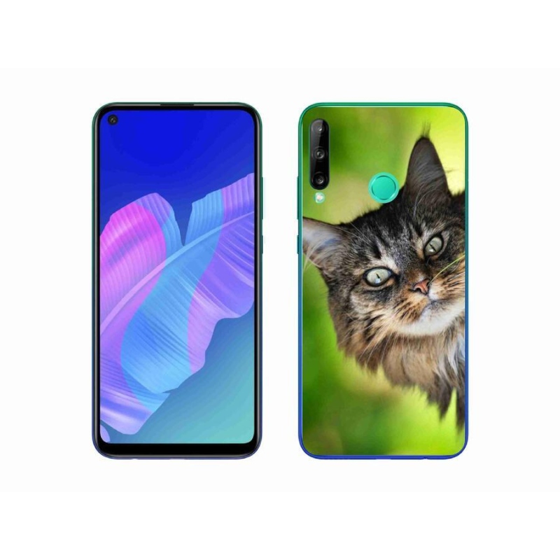 Gelový kryt mmCase na mobil Huawei P40 Lite E - kočka 3