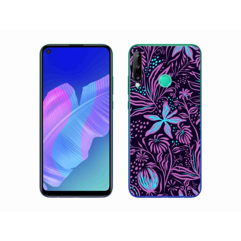 Gélový kryt mmCase na mobil Huawei P40 Lite E - kvety 2