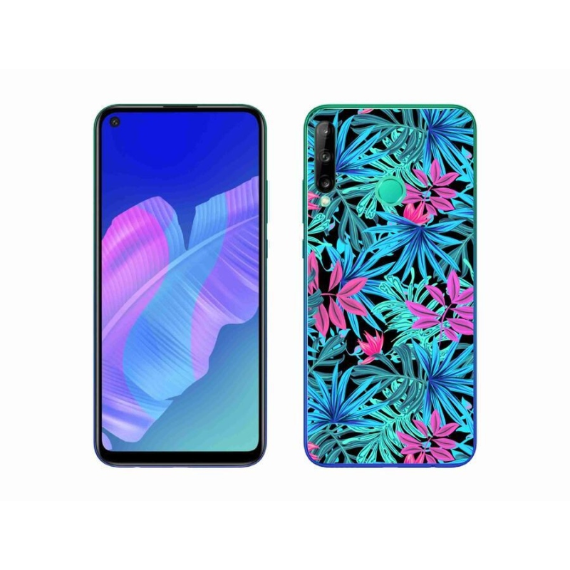 Gélový kryt mmCase na mobil Huawei P40 Lite E - kvety 3