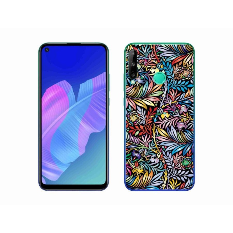 Gélový kryt mmCase na mobil Huawei P40 Lite E - kvety 5