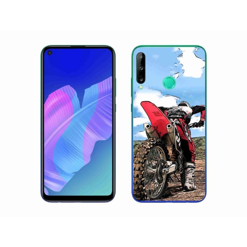 Gélový kryt mmCase na mobil Huawei P40 Lite E - moto