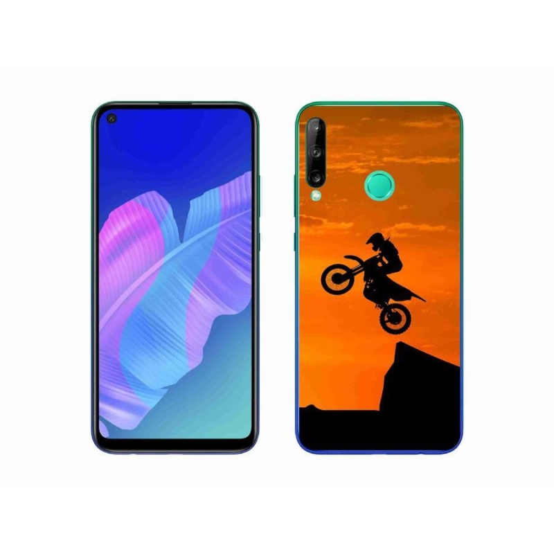 Gélový kryt mmCase na mobil Huawei P40 Lite E - motocross