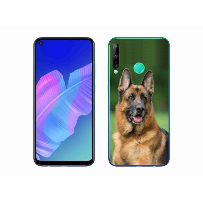 Gélový kryt mmCase na mobil Huawei P40 Lite E - nemecký ovčiak