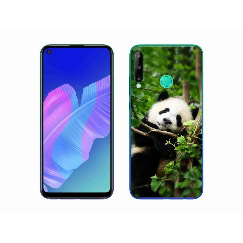 Gelový kryt mmCase na mobil Huawei P40 Lite E - panda