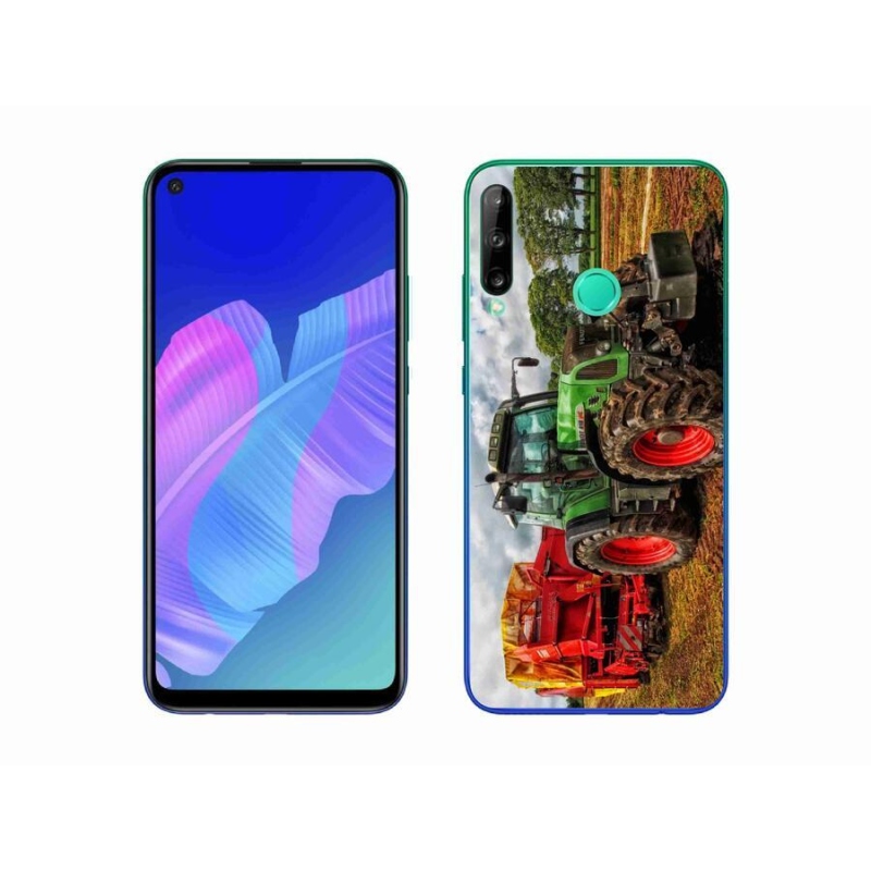 Gelový kryt mmCase na mobil Huawei P40 Lite E - traktor 4