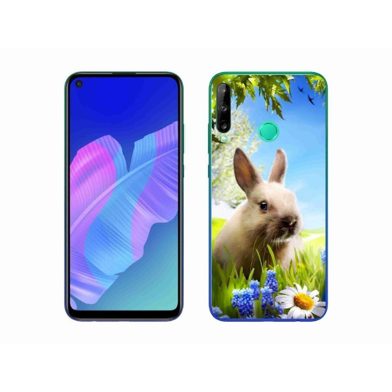 Gelový kryt mmCase na mobil Huawei P40 Lite E - zajíček