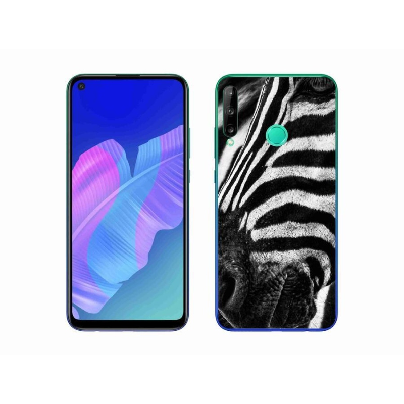 Gélový kryt mmCase na mobil Huawei P40 Lite E - zebra