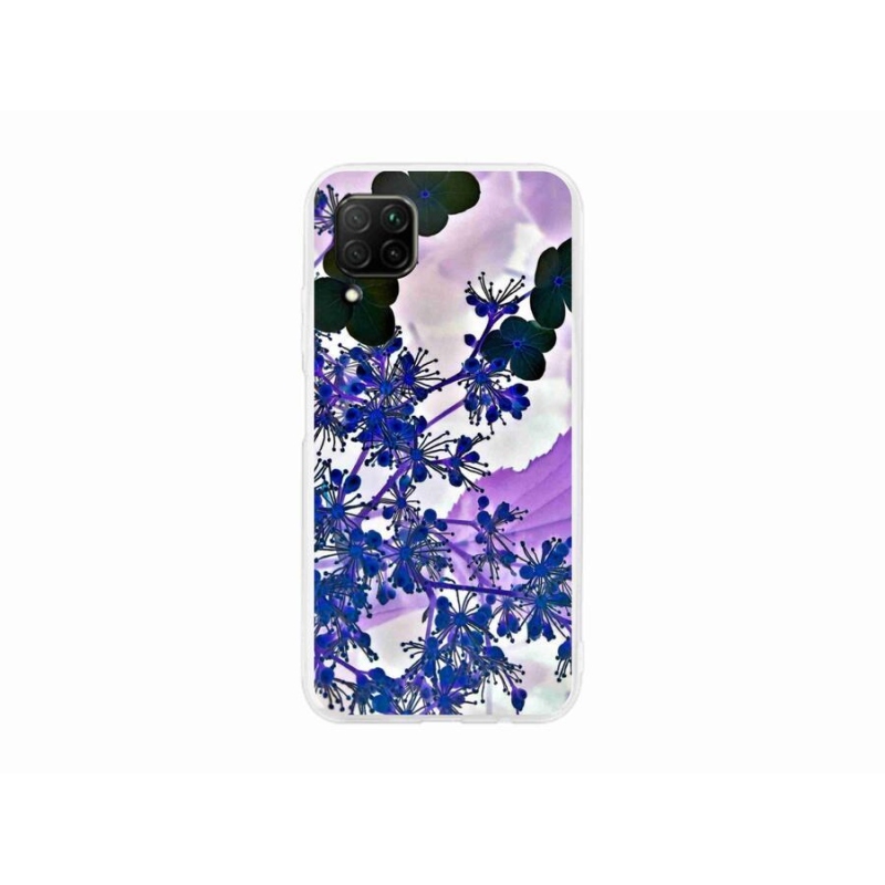 Gélový kryt mmCase na mobil Huawei P40 Lite - kvet hortenzie