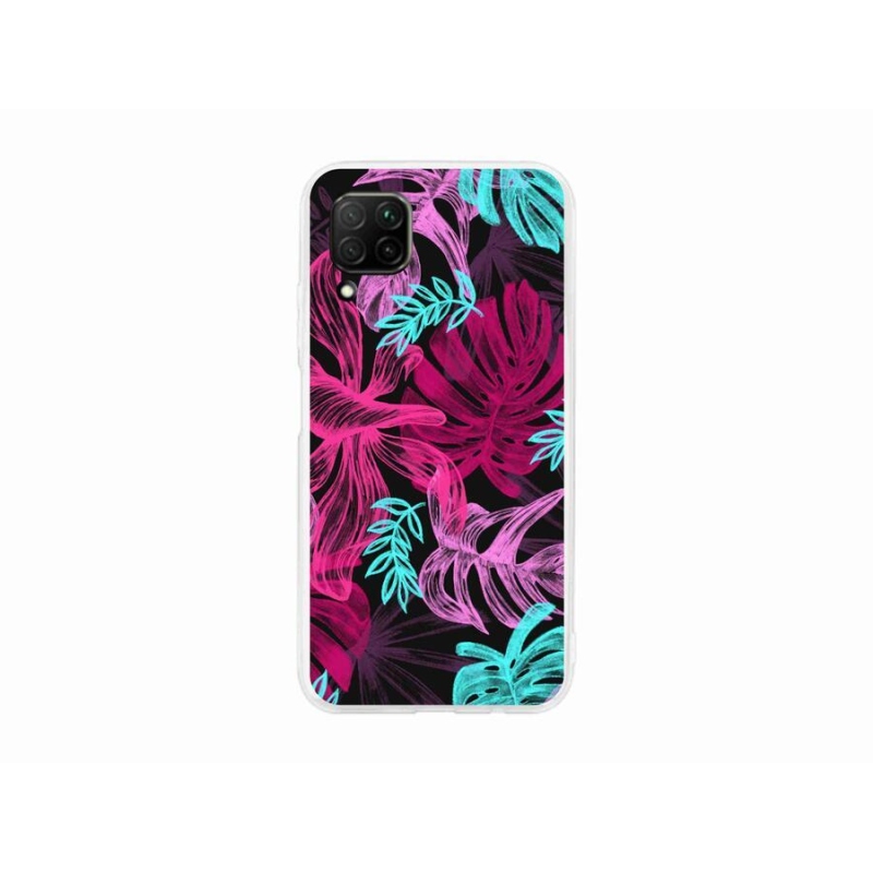 Gélový kryt mmCase na mobil Huawei P40 Lite - kvety 1